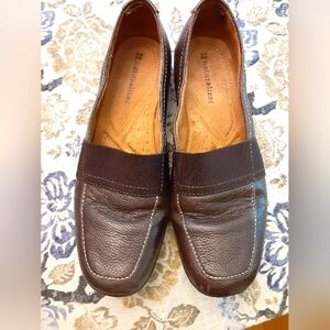 Brown loafers